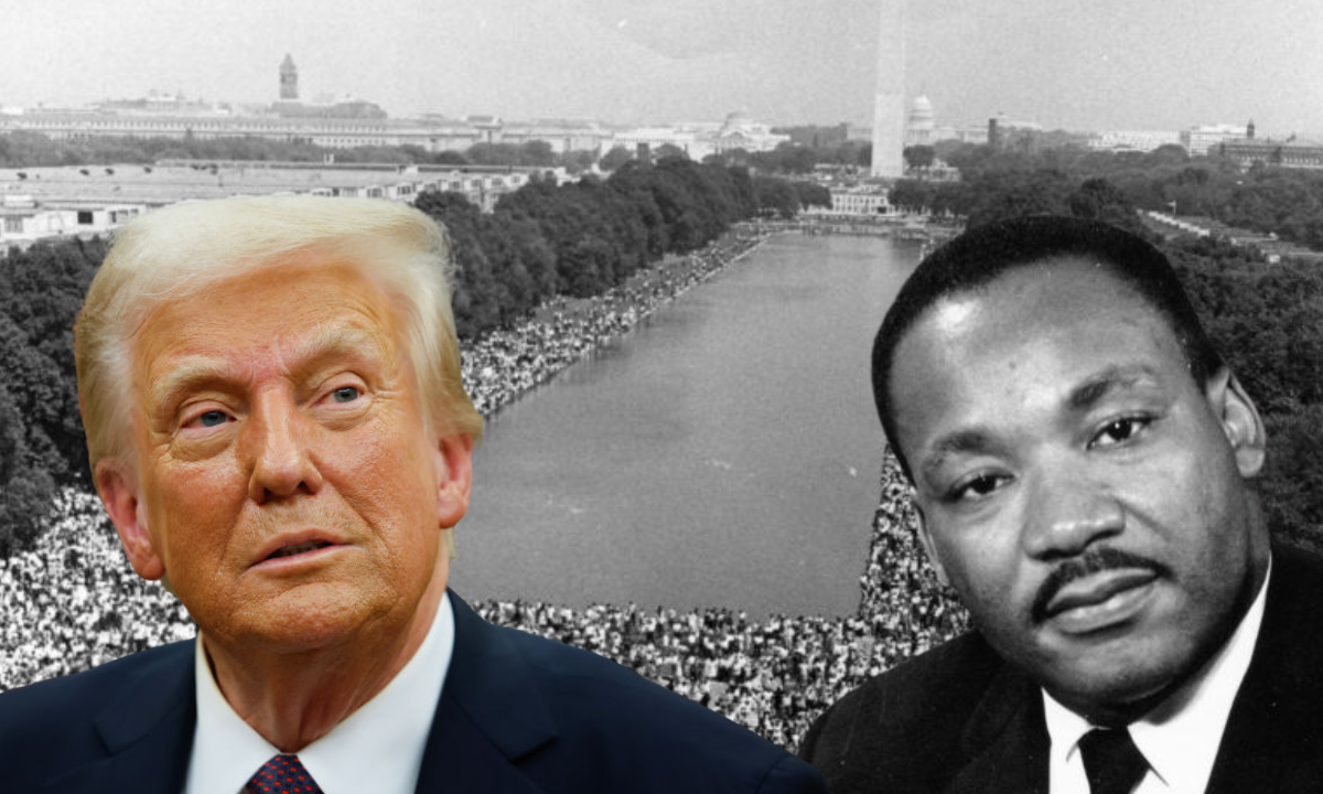 Trump brags about drawing a larger crowd than MLK’s ‘I Have a Dream’ speech