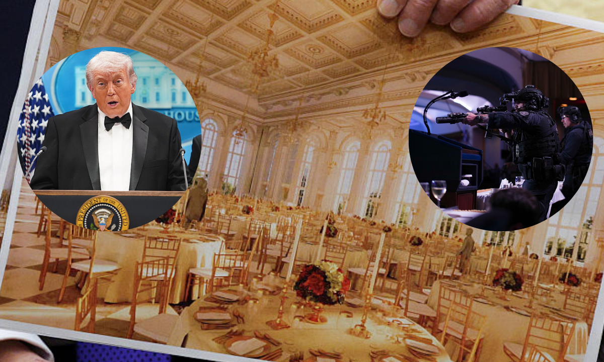 Trump uses shooting at WH Correspondents’ Dinner to justify $400 million White House ballroom