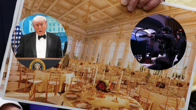 Trump uses shooting at WH Correspondents’ Dinner to justify $400 million White House ballroom