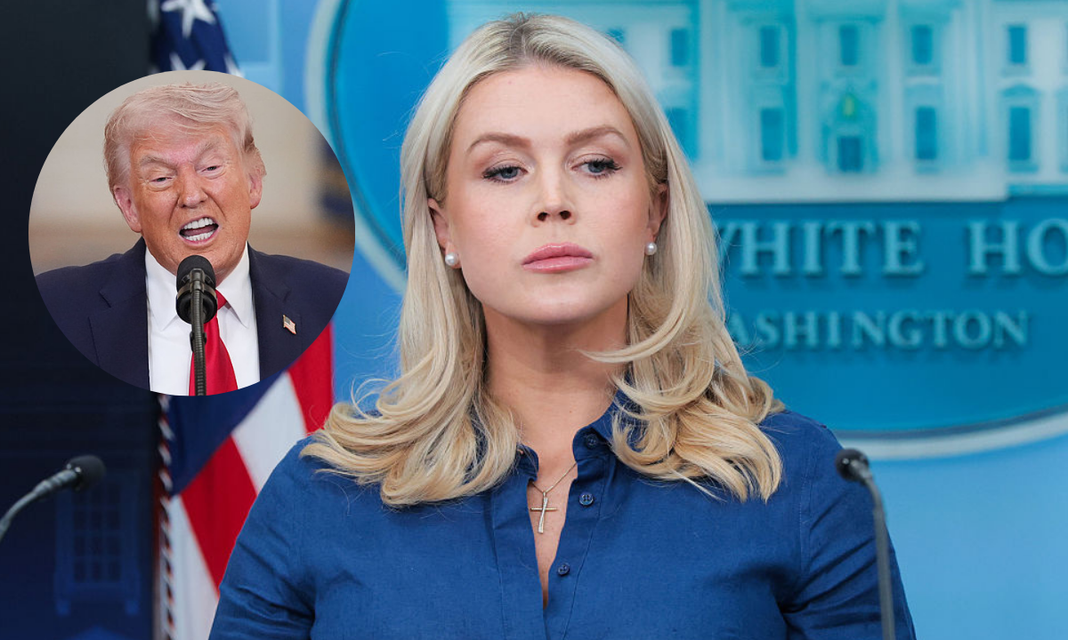 White House press secretary tries to explain away Trump’s threat to kill Iranian civilians