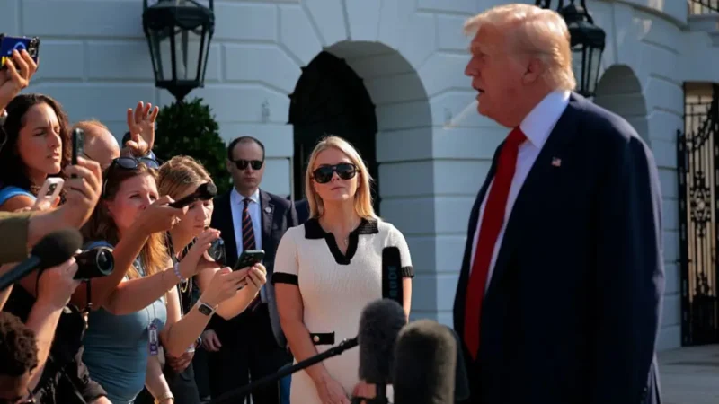 ‘Whoa Whoa Whoa’: Trump Lines Up Another Press Secretary Days After Blaming Leavitt for Poor Ratings — Then a Tiny On-Screen Mistake Sparks a Firestorm