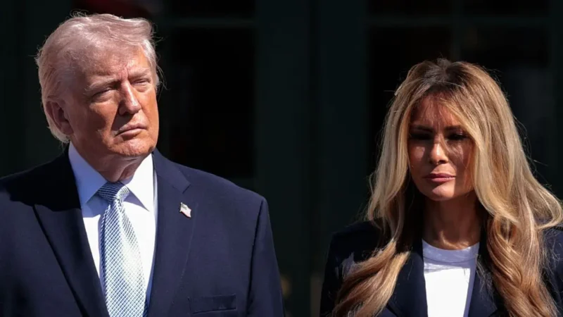 ‘Are You Kidding Me?’: Melania Stumbles Through Reporters’ Tough Question About Kids In War Zones, Forcing Trump to Bail Her Out