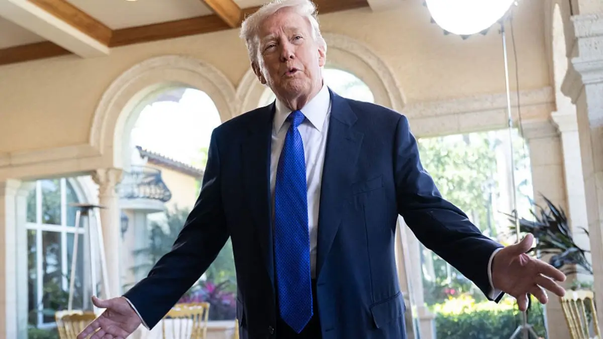 ‘Who’s That?’: Trump Drops Cozy Clip with Woman He Once Hid in the Shadows Months After Their Mar-a-Lago Reunion and One Detail Has Fans Zooming In