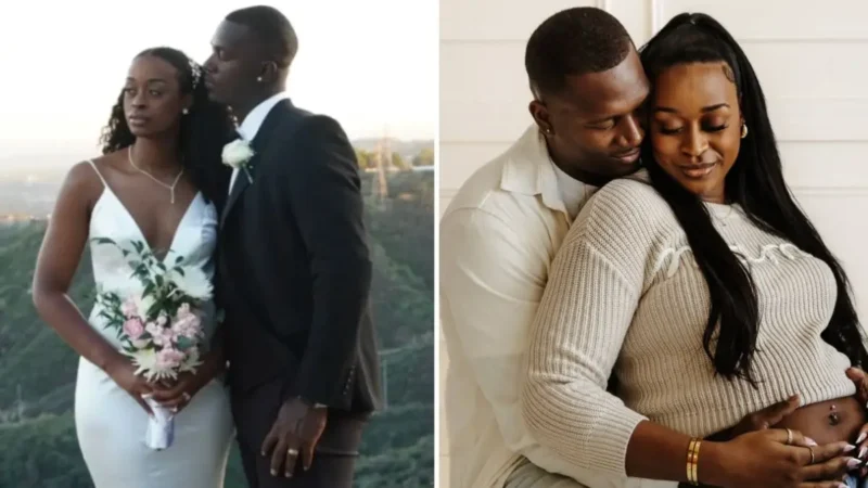 ‘OMG’: Bride Who Went Viral for $47 Wedding Dress Dies After Childbirth — One Detail Has Strangers Stepping In to Help Husband and Newborn In NICU