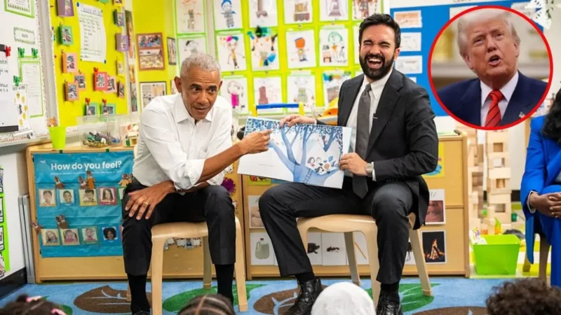 ‘OMG’: Obama and Mamdani Laugh and Sing with Bronx Kids in a Viral Classroom Moment— And the Photo They Left Behind Will Have Trump Raging at 3 AM