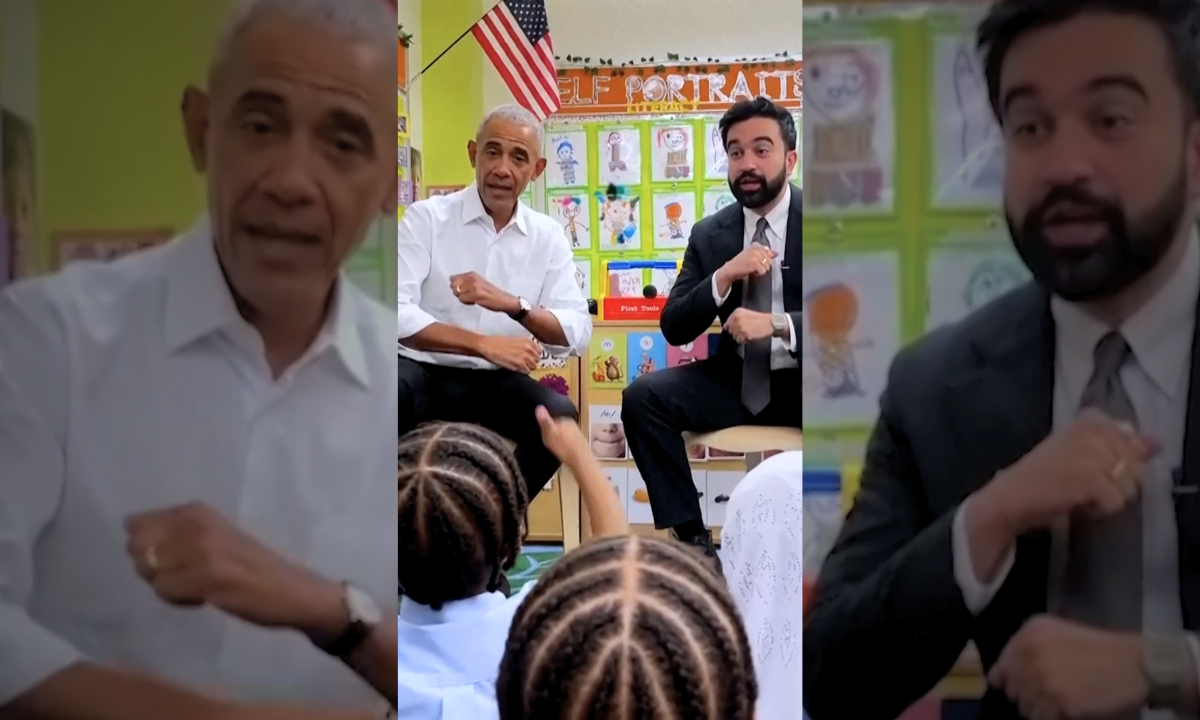 Obama and Zohran Mamdani share a Bronx moment that’s about more than story time