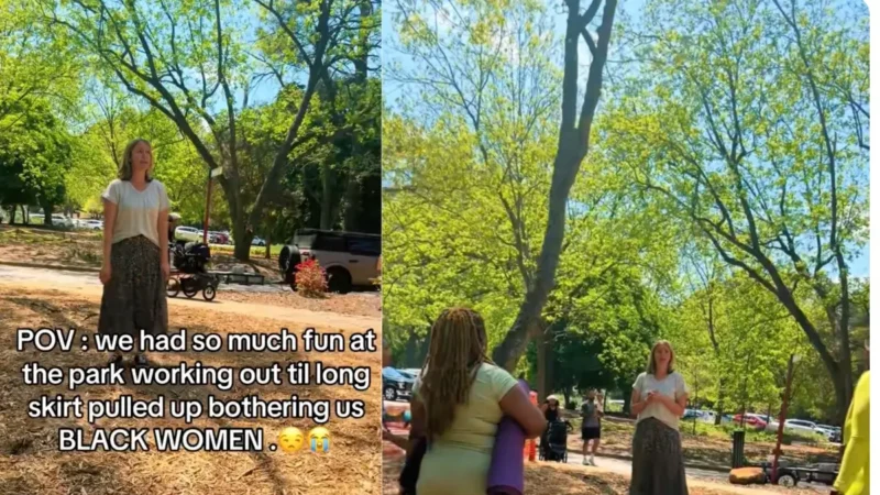 ‘Want Me to Call the Law on You?’: White Woman Gets More Than What She Bargained for After Interrupting Black Women Exercising in Park to Question Them