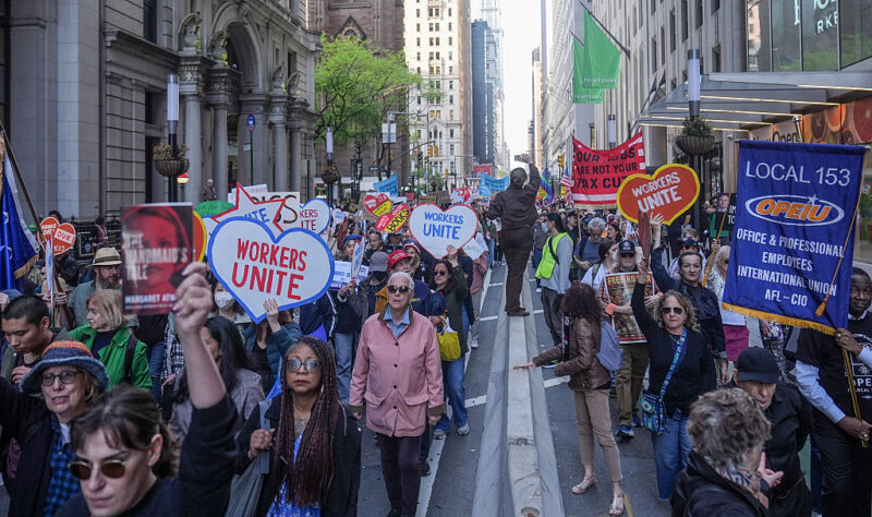 Thousands Expected To Attend May Day Protests Across US