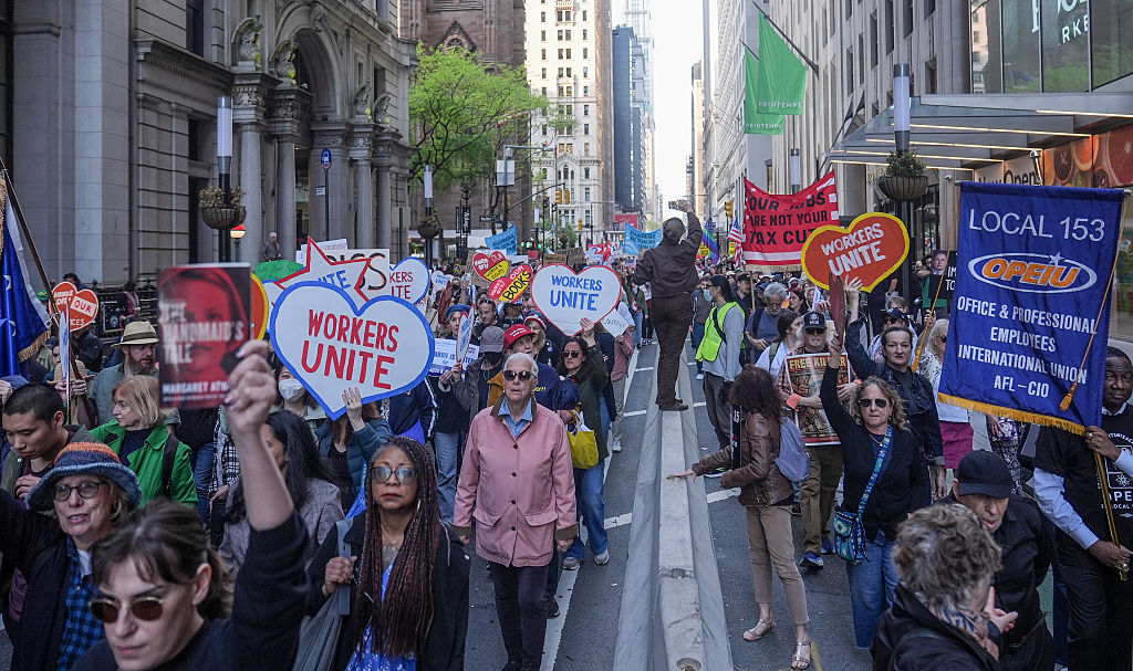 Thousands Expected To Attend May Day Protests Across US