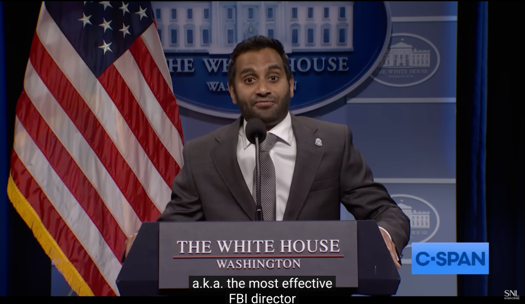 SNL Recruits Aziz Ansari To Hilariously Roast Kash Patel, But Can This Administration Take A Joke?