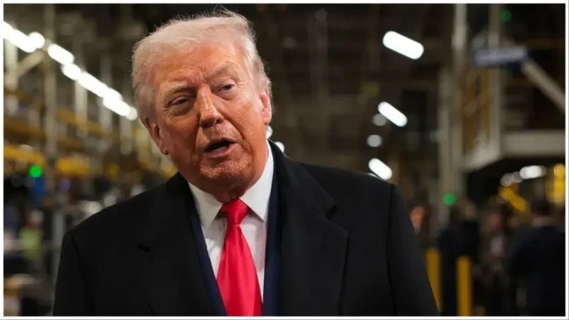 ‘Hanging On… For Dear Life’: Trump Looks Beat as Shocking Physical Struggle Caught on Camera in Viral Clip