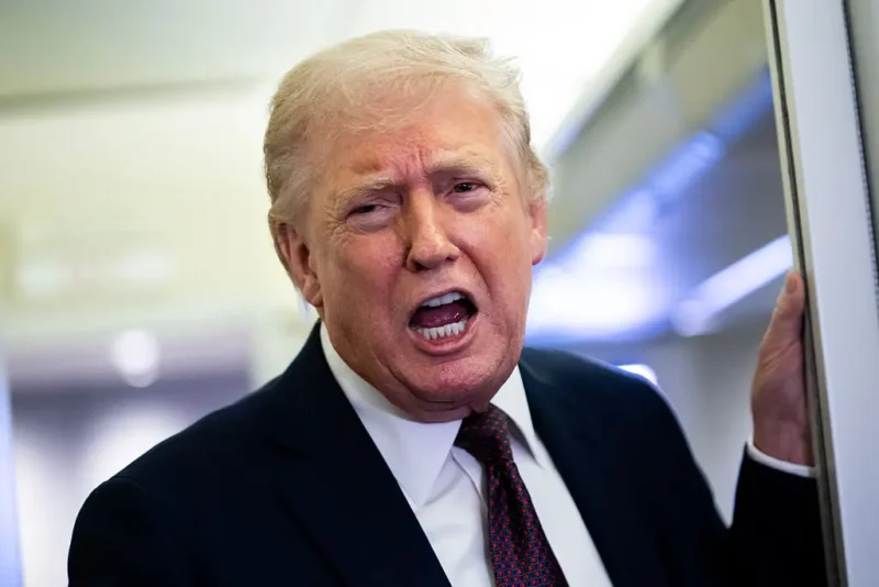 ‘Buffoon’: Trump Completely Loses It After Vandalism — Posts Midnight Pool Photo Shirtless, with His Inner Circle and a Mystery Woman in a Bikini