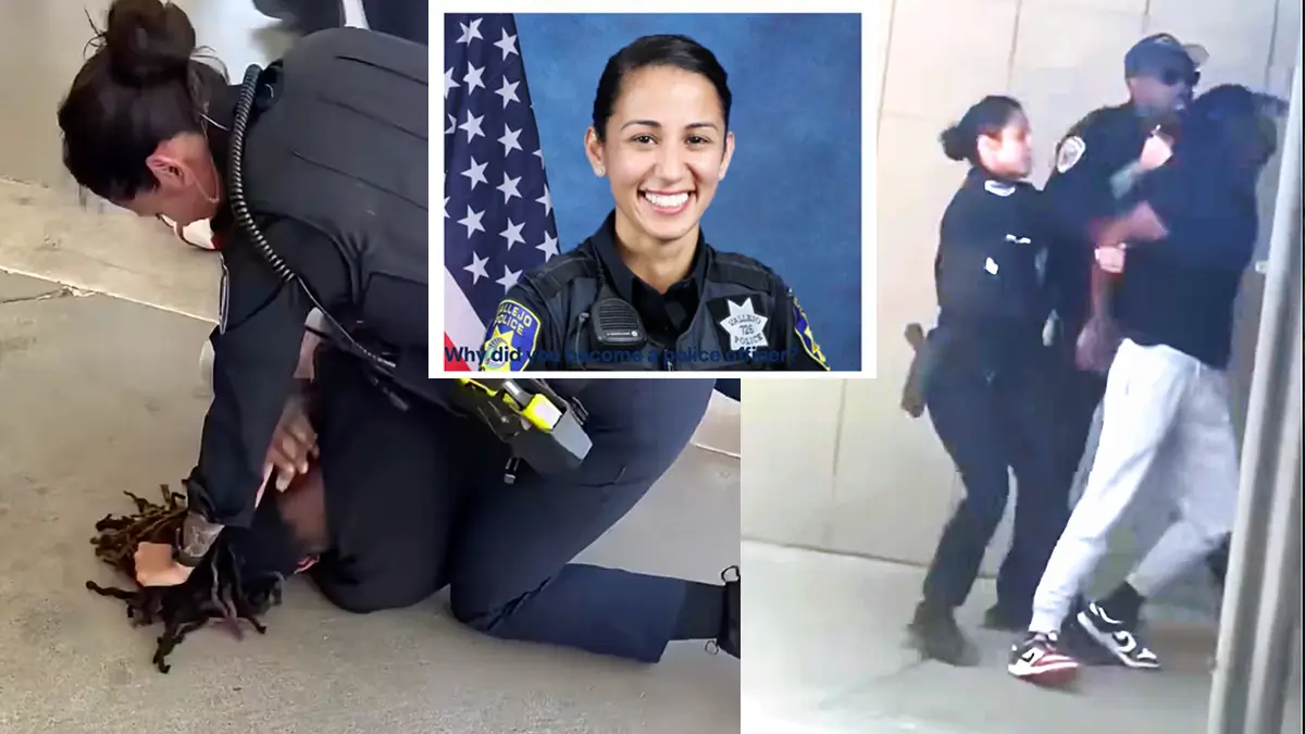 ‘Give Me Your… Hands!’: California Cop Caught on Video Pummeling 16-Year-Old Black Boy at High School and Yanking His Hair Went Viral Before for Abuse