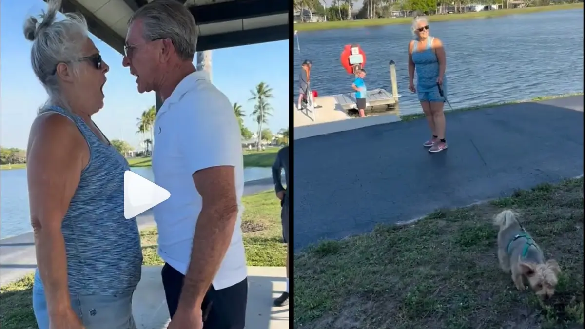 ‘They Told Me What You Did!’: Florida Woman Harasses Boys Out Fishing, Then the Grandfather Showed Up — and Her Teeth Hit the Ground