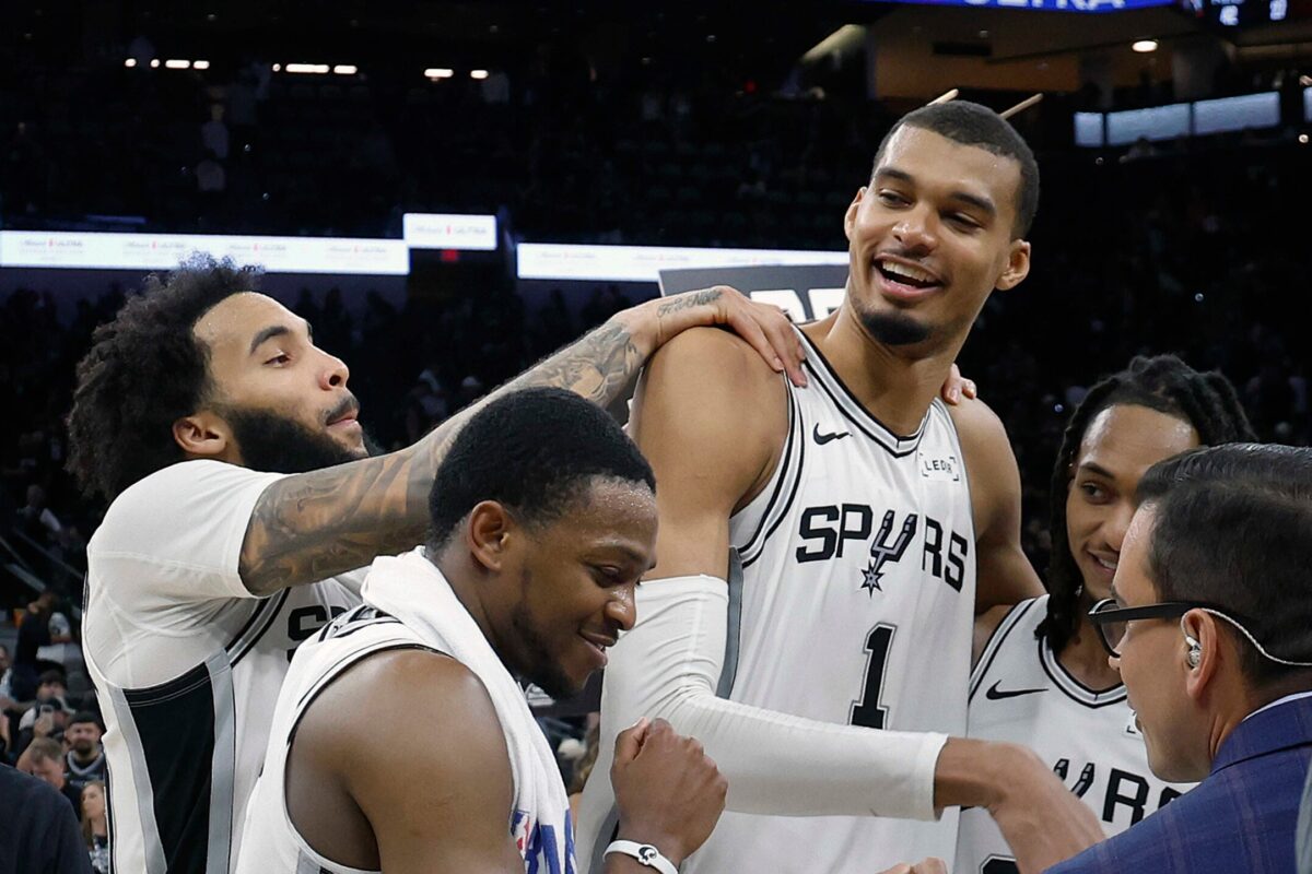 Victor Wembanyama stands by emotional reactions as San Antonio Spurs advance in NBA playoffs