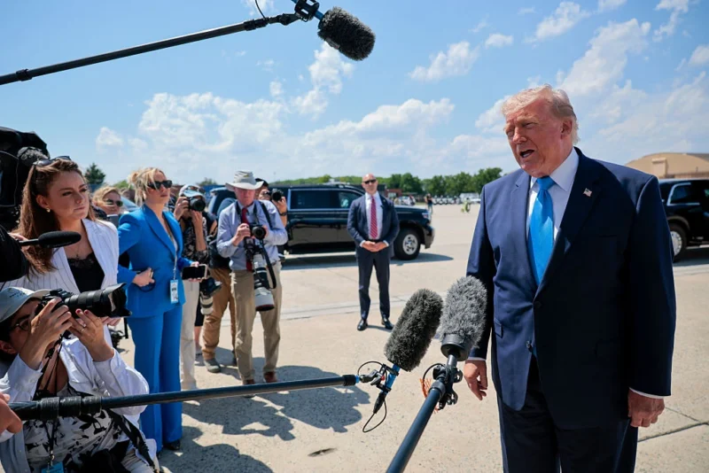 ‘What Is Going On?’: Trump’s Appearance Sparks Urgent  Health Questions After Fans Zoom In on His ‘Puffy’ Body Hours Ahead of Medical Exam