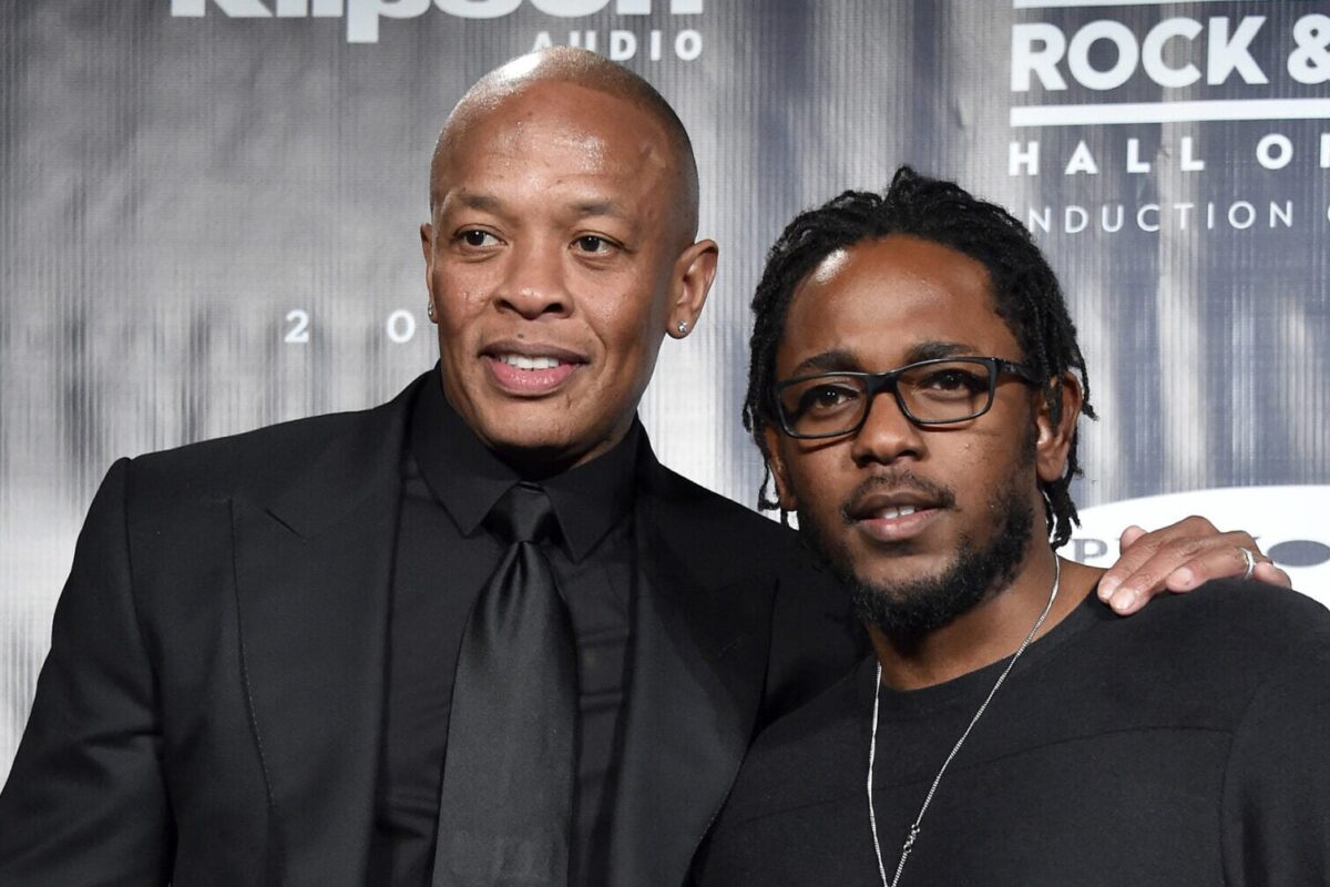 Kendrick Lamar, Dr. Dre return to alma mater in Compton for new high school groundbreaking ceremony