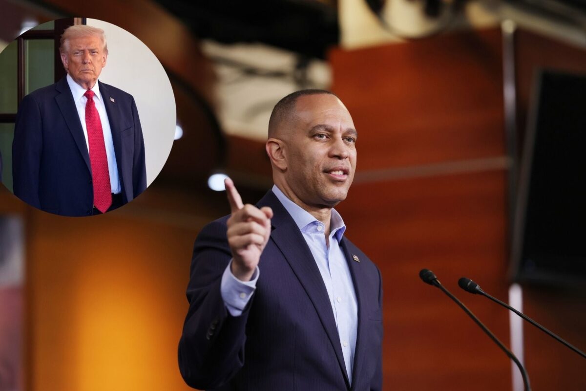 Trump calls for Hakeem Jeffries to face charges over ‘maximum warfare’ remarks