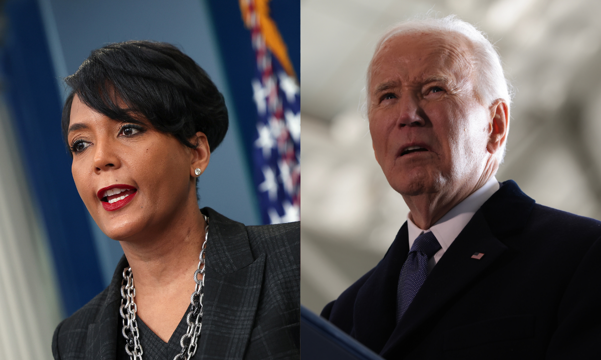 In first endorsement since leaving office, Biden throws support behind Keisha Lance Bottoms for Georgia governor