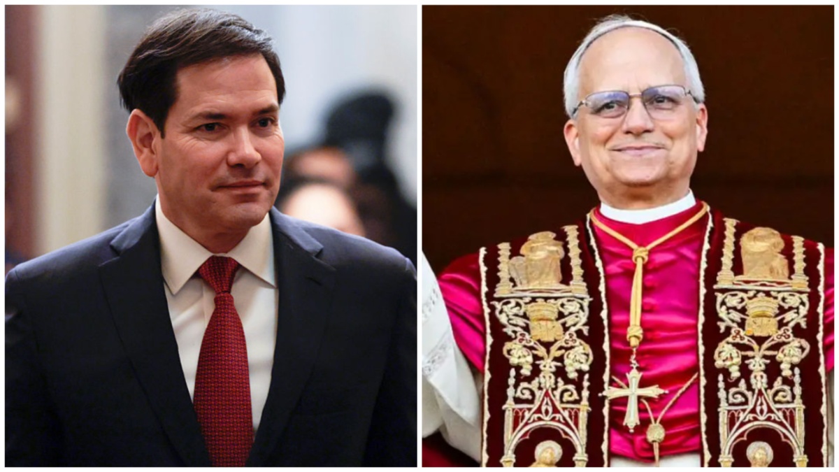 ‘How Pathetic’: Rubio Brings the Wrong Gift to the Pope While Cleaning Up Trump’s Papal Feud — and the Pontiff’s Savage Response Has Folks in Stitches