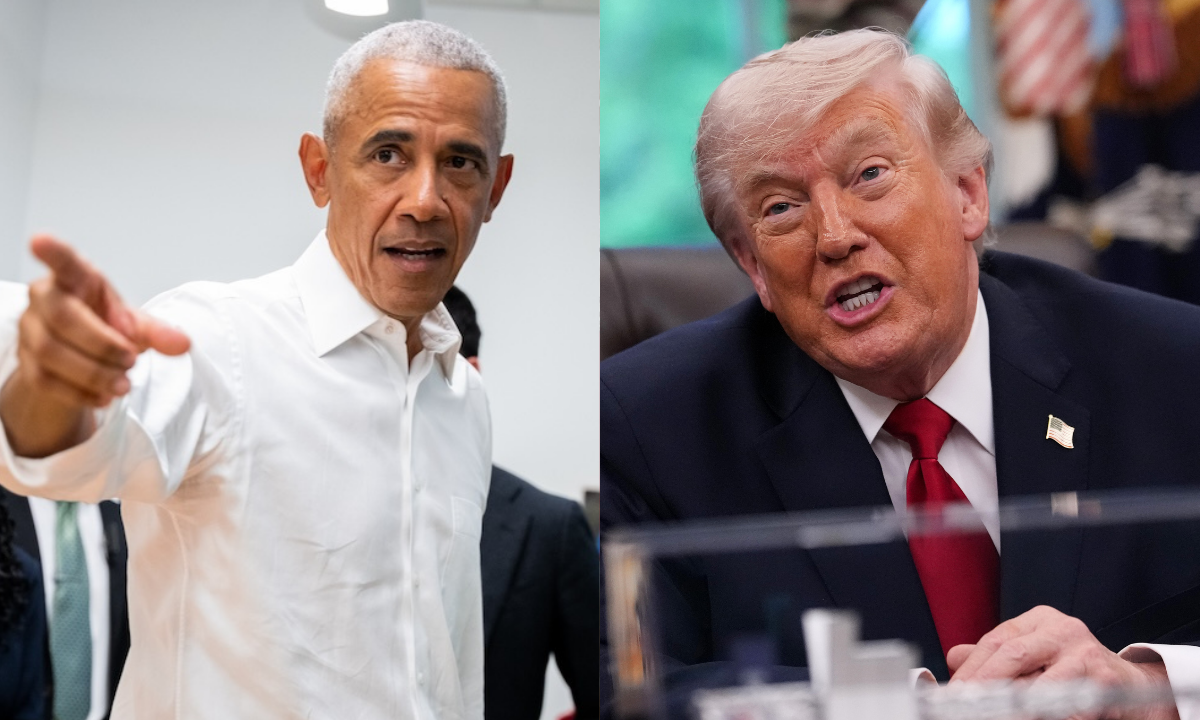 Former President Barack Obama opts for the high road when asked about Trump’s AI video depicting him and Michelle Obama as apes