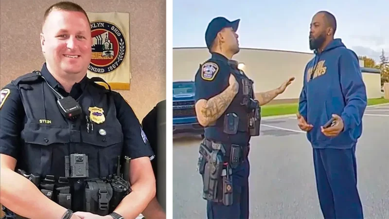 A Black Man Chases Down a Hit-and-Run Driver Not Knowing He’s a Cop — Minutes Later He’s Swarmed by Officers — Then the Chief Makes a Threat on Camera That Ends His 30-Year Career