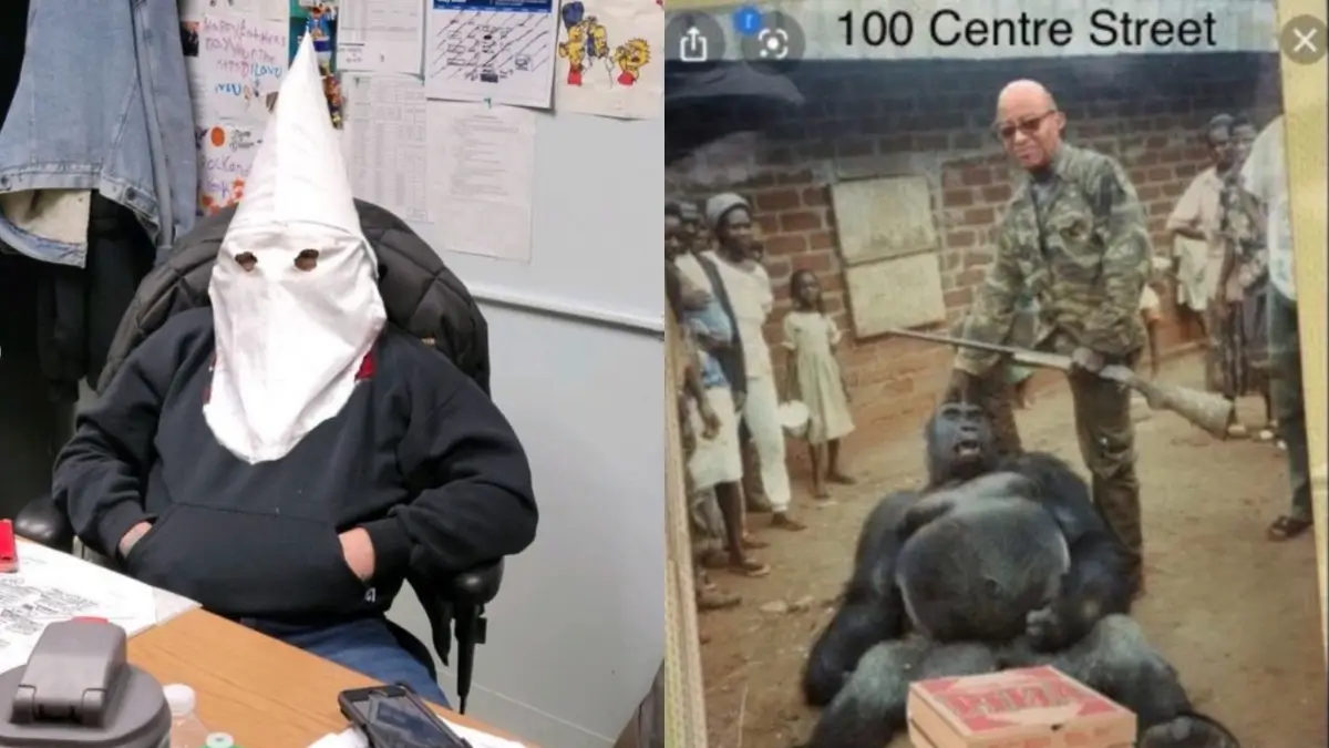 ‘Deeply Disturbing’: Ex-Cop Files Lawsuit Alleging NYPD Unit Traded Racist Text Messages, Images of Cops In KKK Hoods, and Police Cuffing Gorillas