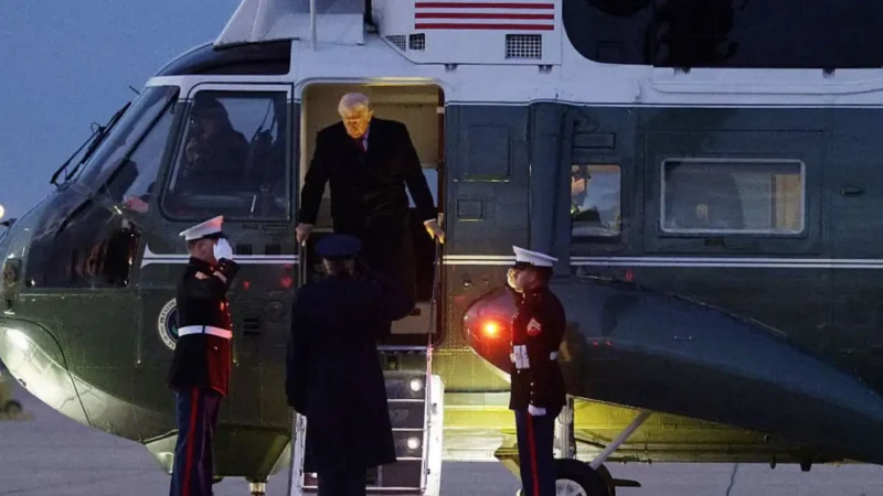 ‘He Looks Drunk’: Trump Slumps, Struggles to Walk a Straight Line As Gaps in His Schedule Spark New Speculation About His Health