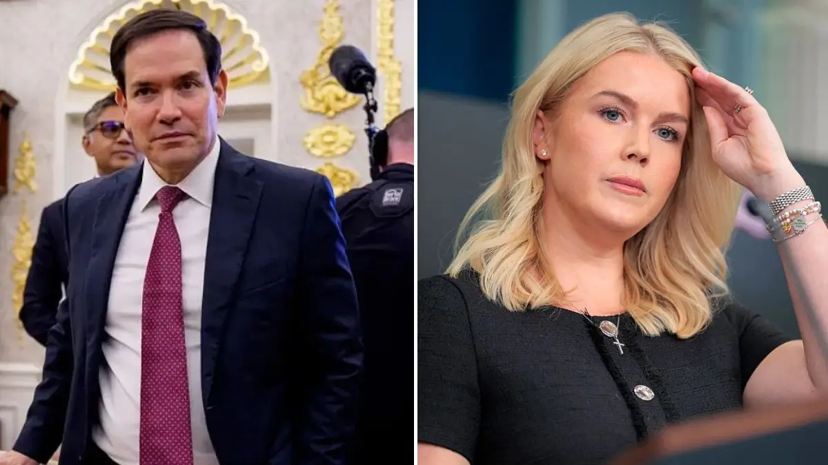 ‘Free Drinks?’: Marco Rubio Cleans Up Karoline Leavitt’s Mess at the Podium, but the Zoom-In Left Everyone with More Questions Than Answers