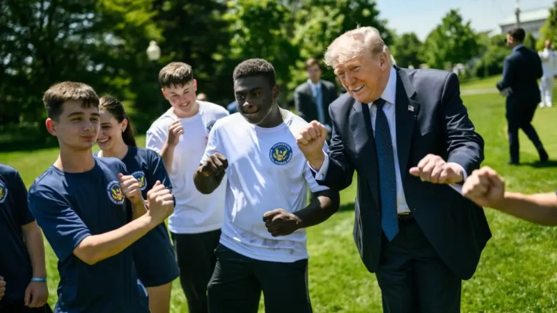 ‘OMG’: Trump Gets Humiliated Trying to Outshine Kids at White House —But the Brutal Detail He Tried to Hide Eventually Became Impossible to Ignore