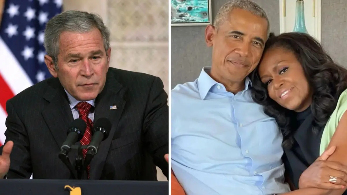 ‘What Common Decency Looks Like’: George W. Bush’s Shocking Michelle Obama Confession Reveals the Real Reason He Won’t Publicly Attack Barack