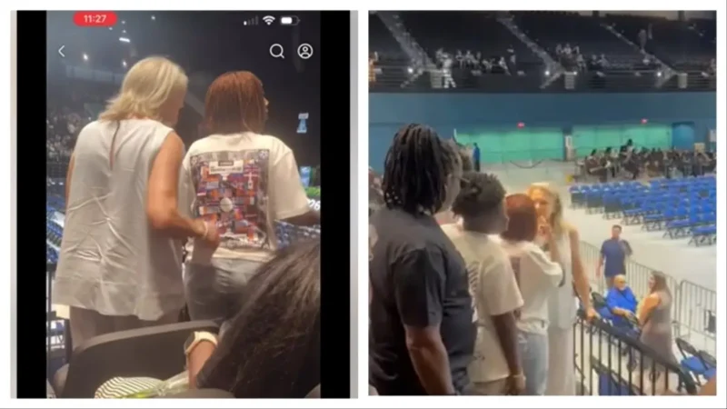 ‘Make It Count!’: A White Woman Grabbed a Black Mother’s Phone and Threw It Over a Railing at Graduation — Seconds Later She Learned the Hard Way Why That Wasn’t Going to End Well
