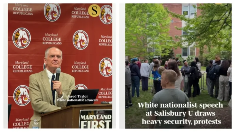 Hundreds of Students Showed Up After a Maryland University Rolled Out the Welcome Mat for a White Supremacist — and They Said Everything the Administration Wouldn’t