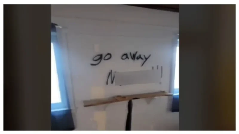 Someone Waited Until a Michigan Family Was Days Away From Moving Out to Break In and Paint ‘Go Away N-Word’ On Walls — Now the FBI Is Weighing Hate Crime Charges
