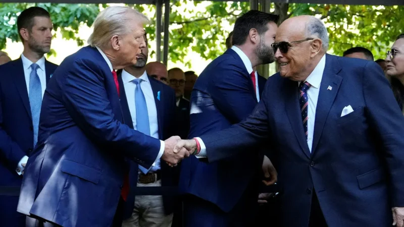 ‘Absolutely Demented’: Trump Blames Democrats for 81-Year-Old Rudy’s Giuliani Collapsing Lungs, But the Internet Isn’t Having Any of It