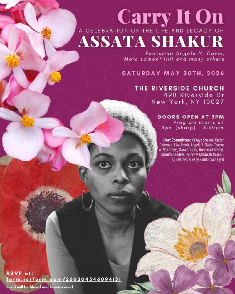 Assata Shakur: They Carried It On And Uplifted Her Name