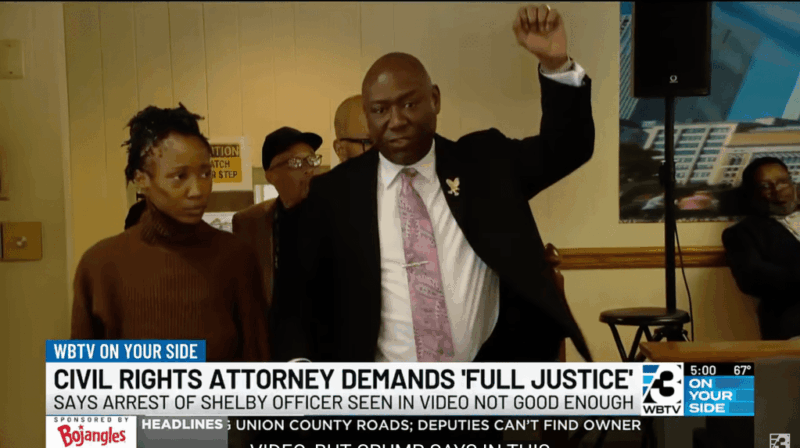 Ben Crump Pushes For More Charges Against Ex-North Carolina Cop Who Beat Black Woman With Reported Mental Health Issues