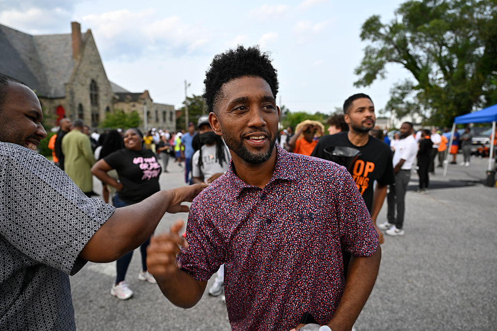 Mayor Brandon Scott Pushes Back On The Absent Black Father Myth — 1 Stroller Walk At A Time