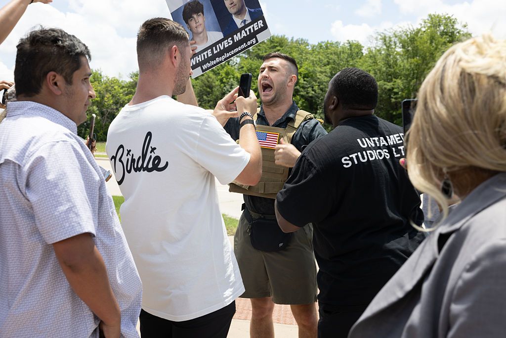 Jake Lang Tried To Protest Black People At The BET Awards, And That Went About How You Would Expect