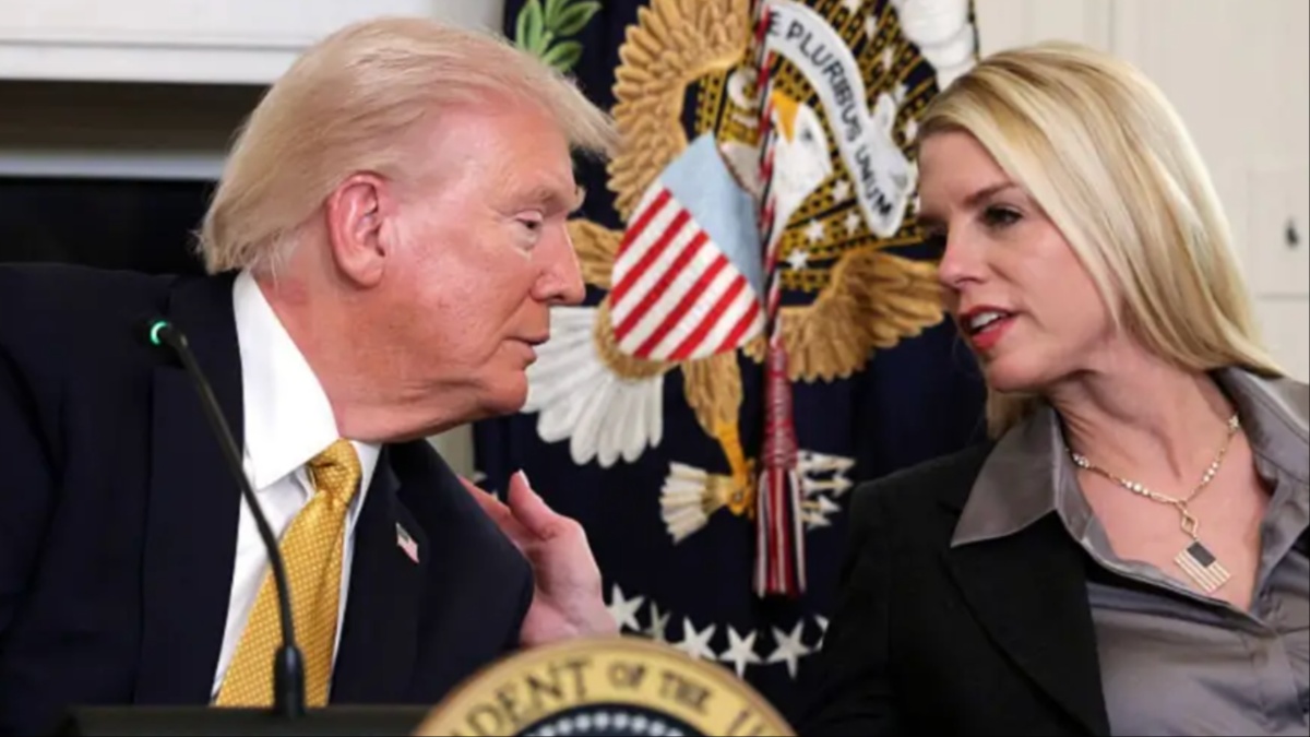 The Man Who Buried the Epstein Files Just Admitted He’s Building a Legal Fortress Around Trump — and Bondi Finally Revealed Who’s Pulling the Strings