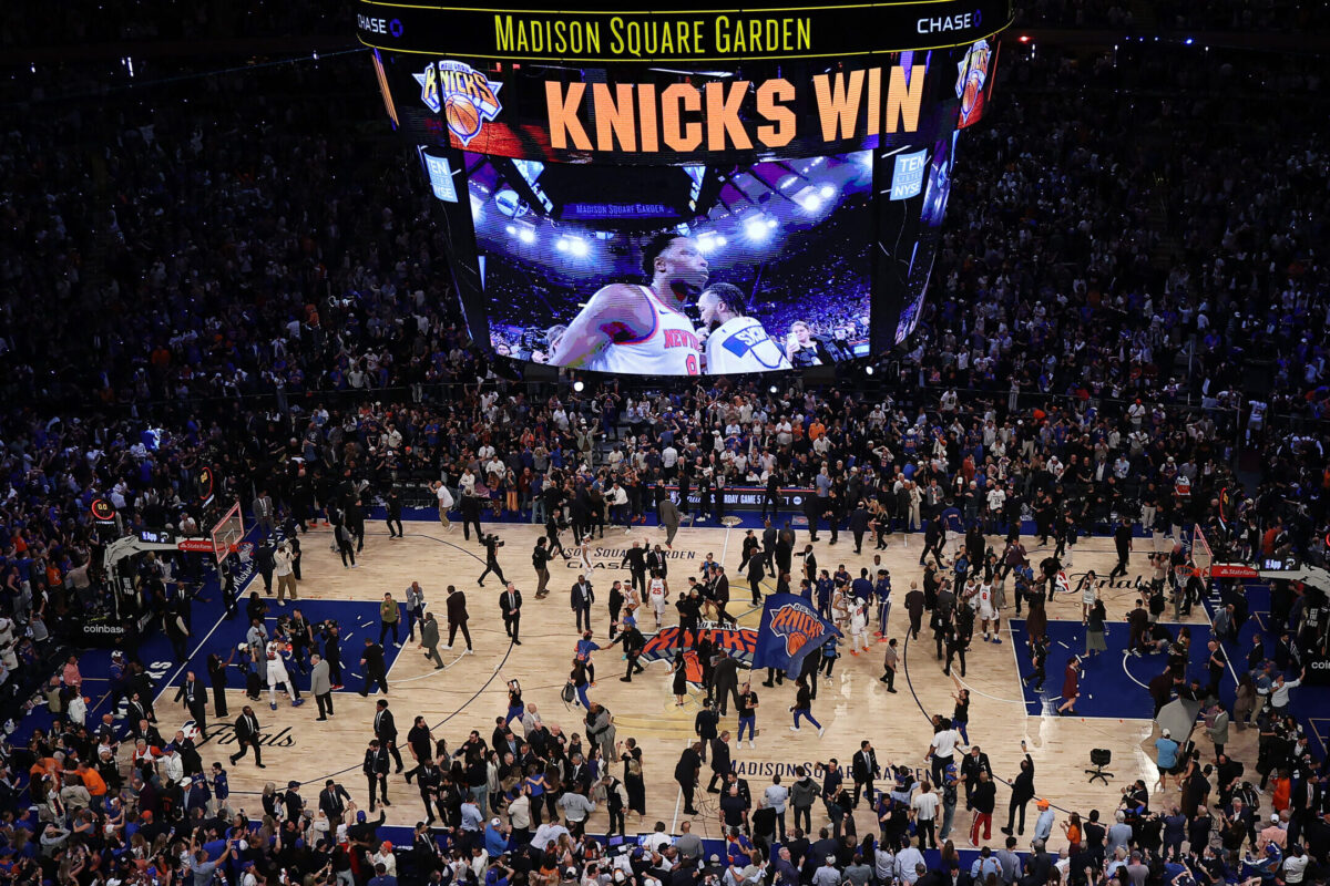 Guess there was enough sage for Madison Square Garden after all