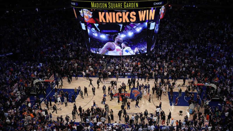 Guess there was enough sage for Madison Square Garden after all