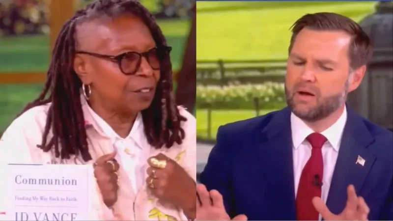 ‘Don’t Start Any Stuff With Me!’: JD Vance Got Caught Dancing Around a Question About Black America on The View, Then Ran to Fox News to Play Victim