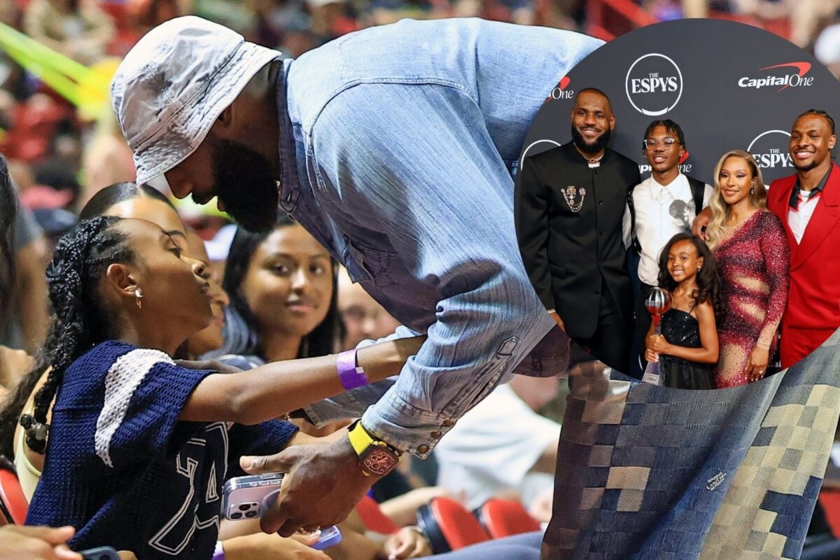 LeBron James says daughter Zhuri’s Father’s Day card brought him to tears