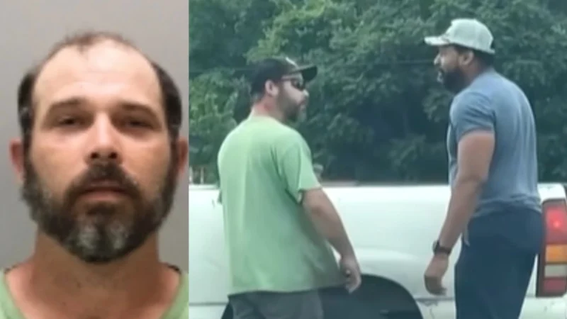 ‘Go Back to Your Car!’: Unhinged Tennessee Driver Attacks Woman, Then He Reaches for a Gun, But Ends Up Fumbling and Stumbling After Black Man Steps in, Video Shows