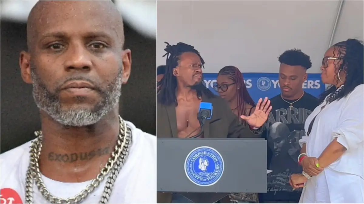 ‘His Son Isn’t Wrong’: DMX’s Eldest Son Accuses His Fiancée of Excluding His ‘Original Family’ Before Tense Face-Off on Stage