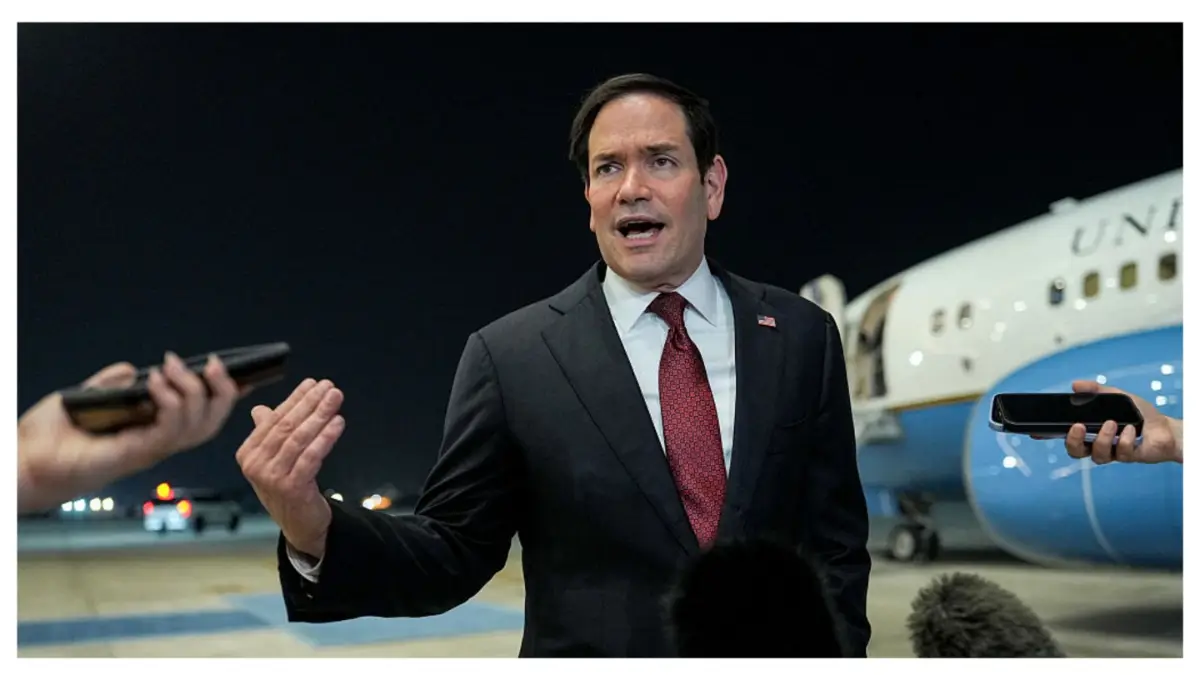 ‘Holy Hell!’: Rubio Posted the Photo Himself, Never Saw What the Internet Spotted — Then Reporters Cornered Him on Camera and He Completely Unraveled