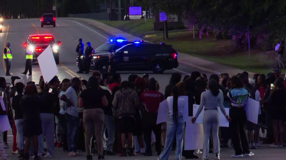 ‘Clearly a Ticking Time Bomb’: Protesters Flood South Florida Gas Station Where Black Teen Was Killed, After Shooter Walks, and Now a Newly Unearthed Video Raises Fresh Questions