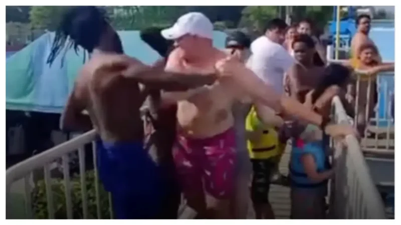 ‘Excuse Me! I Need Help!’: White Man Calls Security, Blocks Black Family from Entering Ride at Waterpark Despite Their Fast-Pass Access