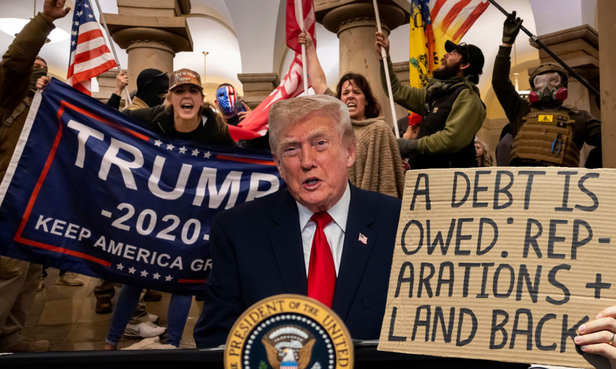 Trump reportedly backing off $1.7B weaponization fund that angered Black advocates championing reparations